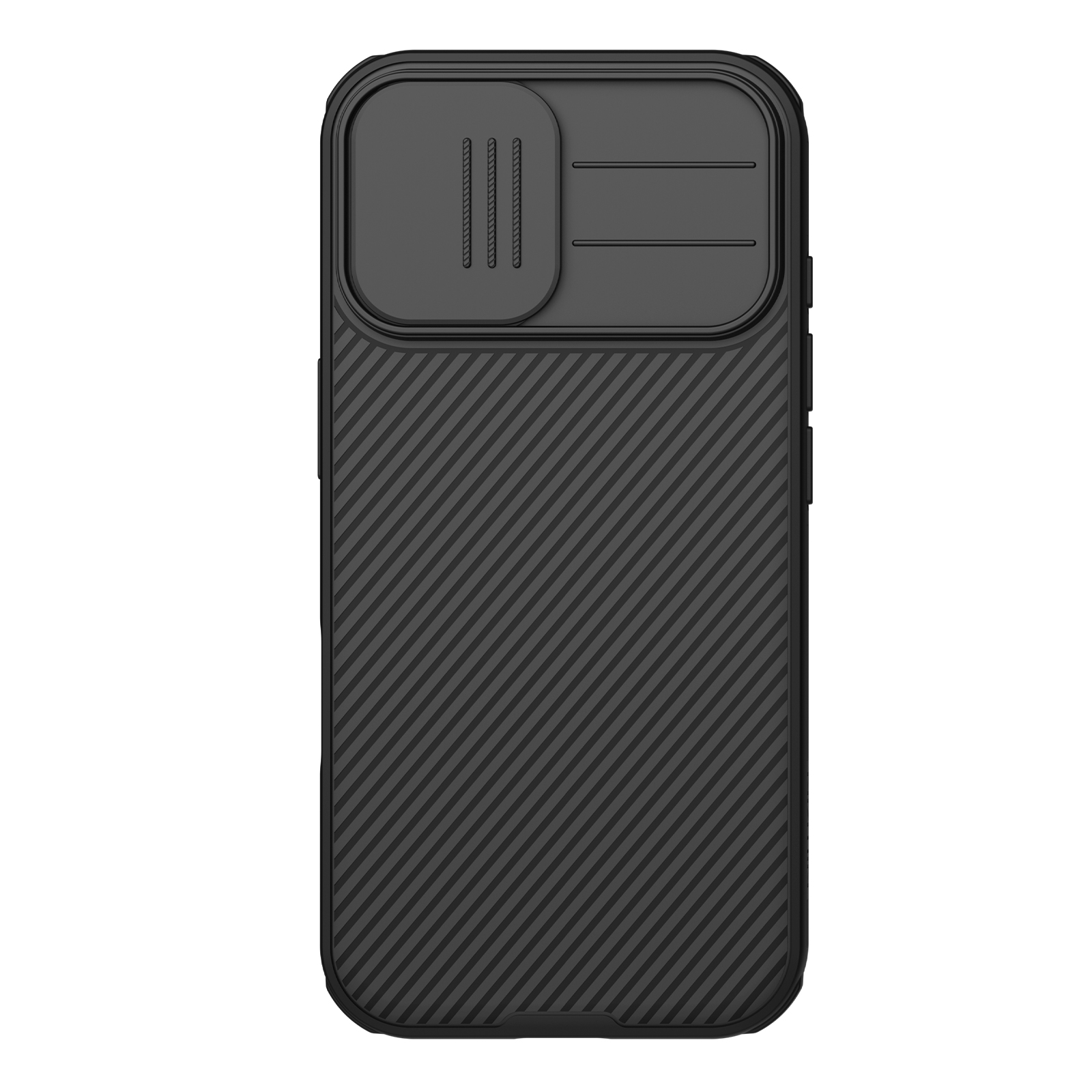 Etui z ochroną aparatu, kompatybilne z technologią MagSafe Nillkin CamShield Pro Magnetic do Apple iPhone 17 do MagSafe, czarne.